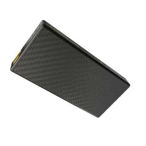 Nitecore CARBO 20000 Power Bank - Portabelt batteri - 20000mAh, 2xUSB Typ A/C, QC 3.0 / PD 20W, 5V, 3A - Kolfiber