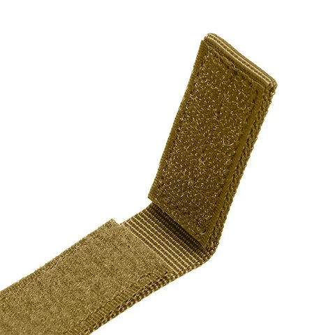 Nyckelband - Taktiskt Fäste i Nylon med Karbinhake, För Bälte / Molle - Sand - Action King