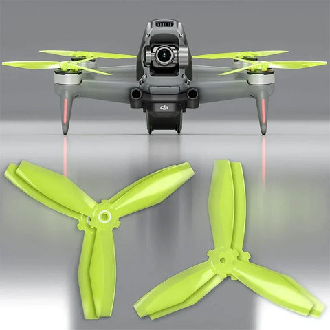 Master Airscrew - DJI FPV Ludicrous PLUS+ Upgrade Propellers - Propeller till DJI FPV - Lime - Kit 4-Pack