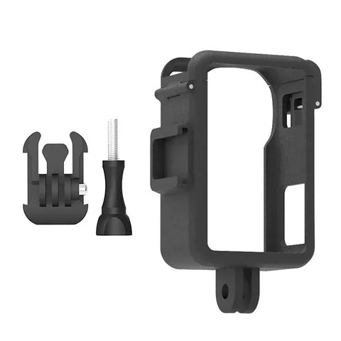 Skyddsram Vlog med tillbehörshållare cold shoe till DJI Osmo Action 4 / 3
