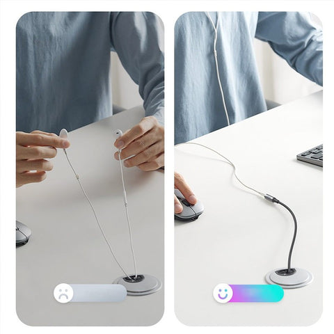 Ugreen AV190 Kabel Förlängning Ljud AUX 3.5mm Ha-Ho - 2m - Svart