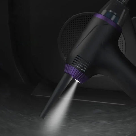 Dammsugare / Dammblåsare / kompressor 2 i 1 sladdlös, 7500mAh laddbart batteri - Kit