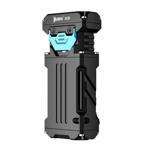 Wuben X2 Lightok Ficklampa EDC - Svart - 2500lm