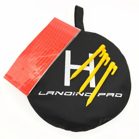 Landningsmatta / platta till drönare - Dubbelsidig - Kit - 75cm