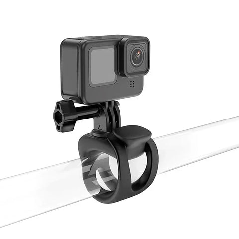 Telesin Flexibelt Silikonfäste 360° till Kamera - Svart - Action King