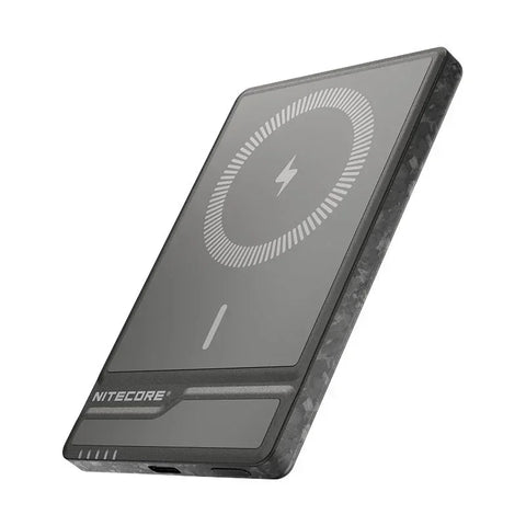 Nitecore NW5000 – Trådlös Powerbank 5000mAh med USB-C & Kolfiber - Action King