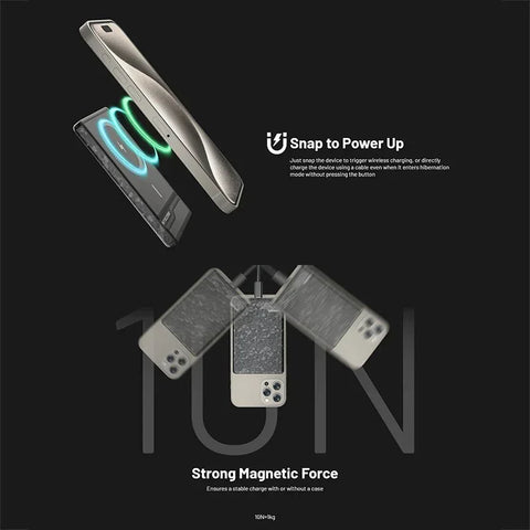 Nitecore NW5000 – Trådlös Powerbank 5000mAh med USB-C & Kolfiber - Action King