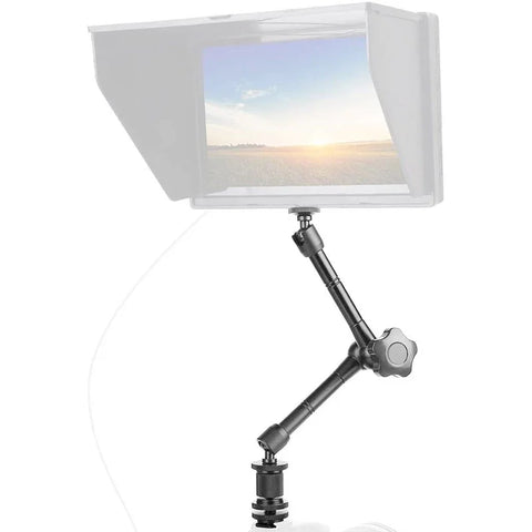 Magic Arm Dubbel 360° Kulled + Klämma - 11" - Aluminium - Kit