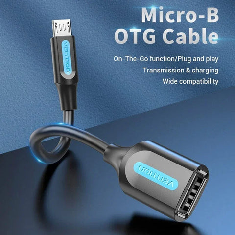 Vention Adapter / Datakabel USB OTG för iPhone/Android till DJI Mavic 2 Pro/Zoom / Mavic Pro / Mavic Air / Mini / Spark fjärr
