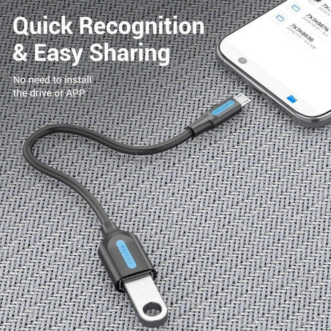 Vention Adapter / Datakabel USB OTG för iPhone/Android till DJI Mavic 2 Pro/Zoom / Mavic Pro / Mavic Air / Mini / Spark fjärr
