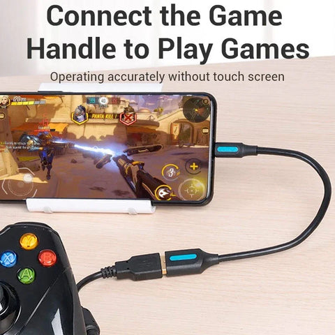 Vention Adapter / Datakabel USB OTG för iPhone/Android till DJI Mavic 2 Pro/Zoom / Mavic Pro / Mavic Air / Mini / Spark fjärr