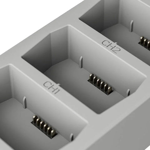 Snabbladdare för 3st batterier till DJI Mini 4 Pro / Mini 3 Pro / Mini 3 med färgskärm - Batteriladdare / Laddstation Hub