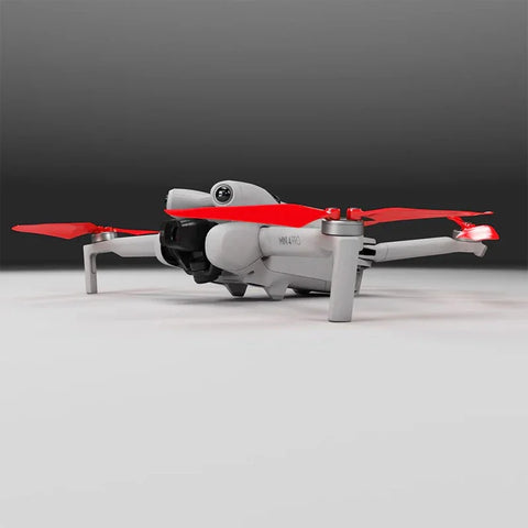 Master Airscrew - DJI Mini 4 Pro / 3 Pro Super Stealth Upgrade - Propeller - Röd - Kit 4-Pack