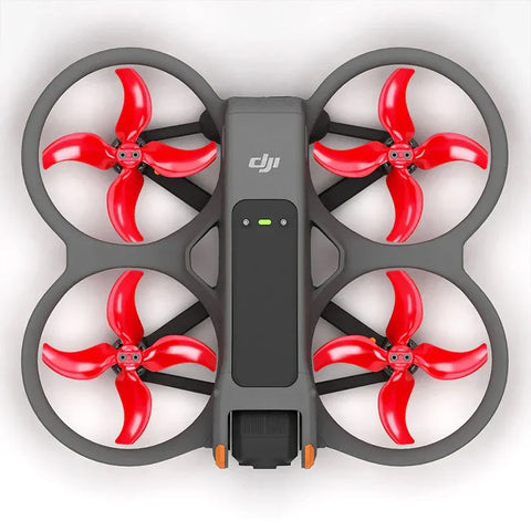 Master Airscrew DJI Avata 2 Upgrade Propellers - 4-Blad Propeller till DJI Avata 2 - Röd - Kit 4-Pack - Action King