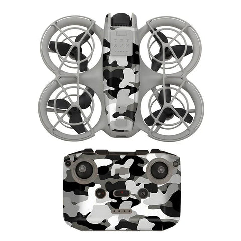 Kamouflage-skin till DJI Neo + RC-N3 - Vinter