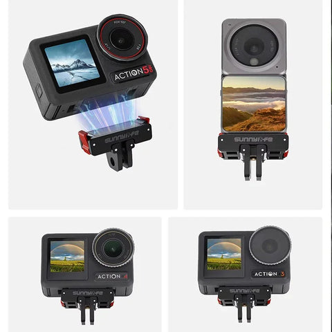 Snabbfäste till DJI Osmo Actionn 5 Pro / 4 / 3 Magnetic Release Mount