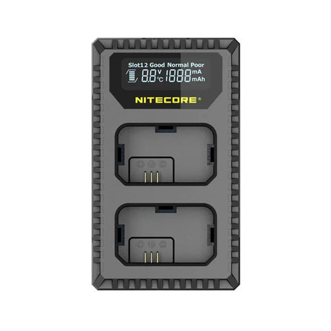 Nitecore Batteriladdare USN1 för Sony NP-FW50 batterier - Dubbel