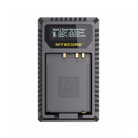 Nitecore Batteriladdare FX1 för Fujifilm NP-W126 batterier - Dubbel