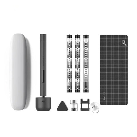 Wowstick 1F+ Elektrisk skruvmejsel - 69 i 1 - Kit - Rymdgrå - Action King