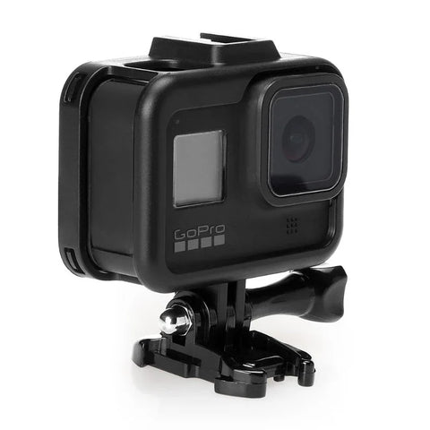 Skyddsram med tillbehörshållare cold shoe till GoPro Hero8 Black