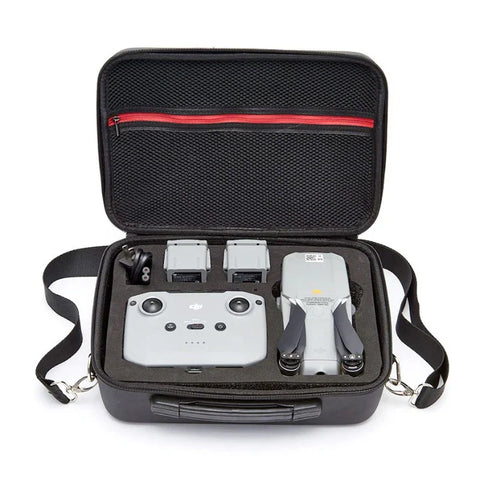 Väska till DJI Mavic Air 2 / Air 2S och tillbehör - Svart / Röd