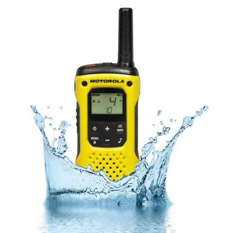 Motorola Walkie-Talkie T92 H2O – Twin-pack (Ny modell med USB-C) - Action King