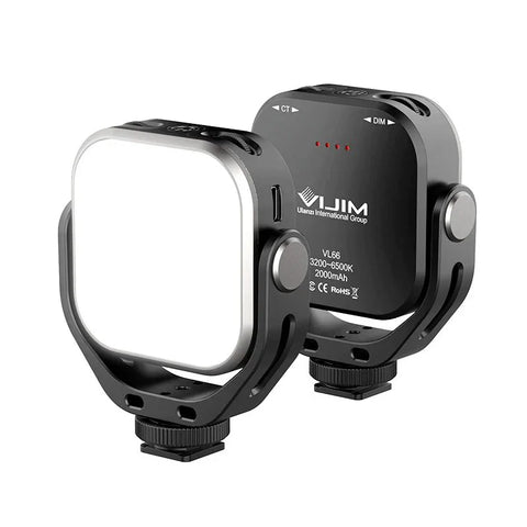 Ulanzi VIJIM VL66 Belysning LED för foto / video - 2000mAh internt batteri - 800lm - Action King