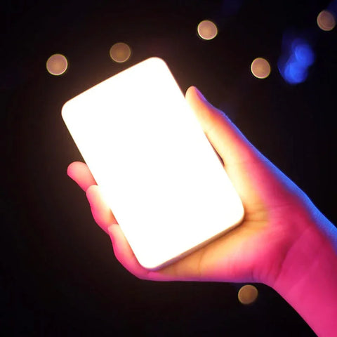 Ulanzi VIJIM VL120 Belysning LED för foto / video - 3100mAh internt batteri - 1250lux - kit - Action King