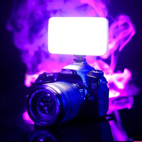 Ulanzi VIJIM VL120 Belysning LED för foto / video - 3100mAh internt batteri - 1250lux - kit - Action King