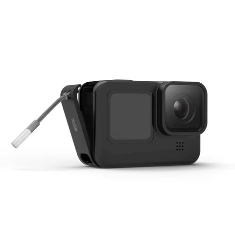 Telesin Batterilucka med genomföring USB till GoPro Hero13/12/11/10/9 Black - Action King
