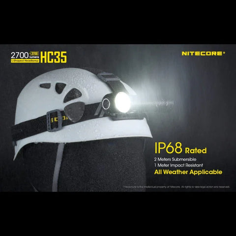 Nitecore HC35 Pannlampa - 2700lm