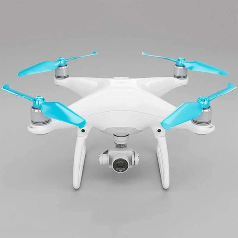 Master Airscrew - DJI Phantom 4 Stealth Upgrade Propellers - Propeller till DJI Phantom 4 - Blå - Kit 4-Pack