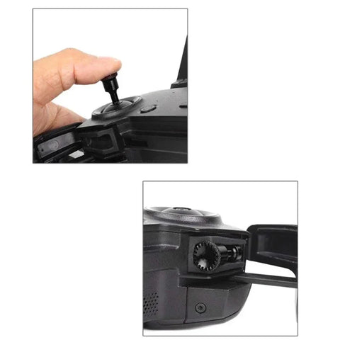 Stick / Spak till DJI Mavic Air / Mini / SE / Mavic 2 Pro/Zoom fjärrkontroll - 2-pack Aluminium - Svart