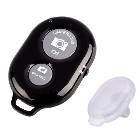 Bluetooth-knapp Universal iOS/Android med Silikonfodral - Svart