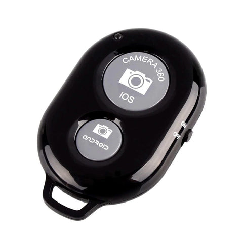 Bluetooth-knapp Universal iOS/Android med Silikonfodral - Svart