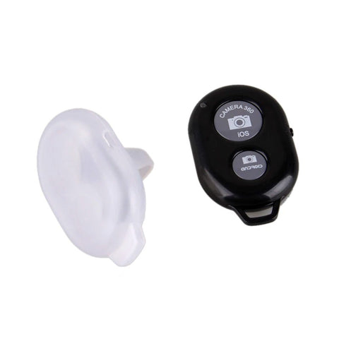 Bluetooth-knapp Universal iOS/Android med Silikonfodral - Svart