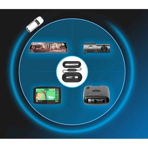 DDPAI Hardwire Kit Micro-USB - Installationskabel till DDPAI Mini / Mini Pro Dashcam / Bilkamera - Action King