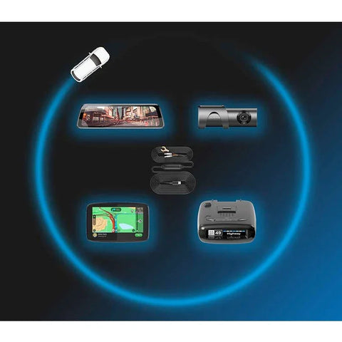DDPAI Hardwire Kit USB-C - Installationskabel till DDPAI Mini5 / Mola N3 / Z40 / Z50 Dashcam / N1 / Bilkamera