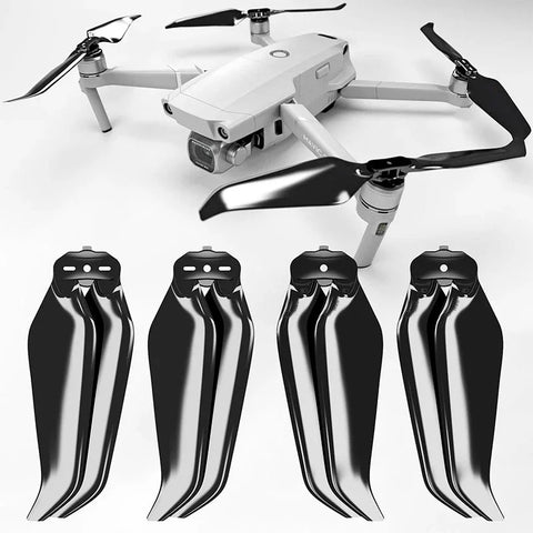 Master Airscrew - DJI Mavic 2 Endure Upgrade Propellers - Propeller till DJI Mavic 2 Pro / Zoom - Svart - Kit 4-Pack