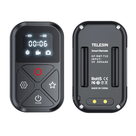 Fjärrkontroll Smart Remote V2 till GoPro Hero13/12/11/Mini/10/9/8 Black/MAX & Mobil