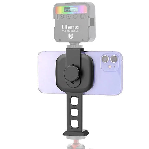 Ulanzi ST-28 Magsafe Mount - Fäste / hållare med tillbehörshållare för iPhone med Magsafe - Aluminium