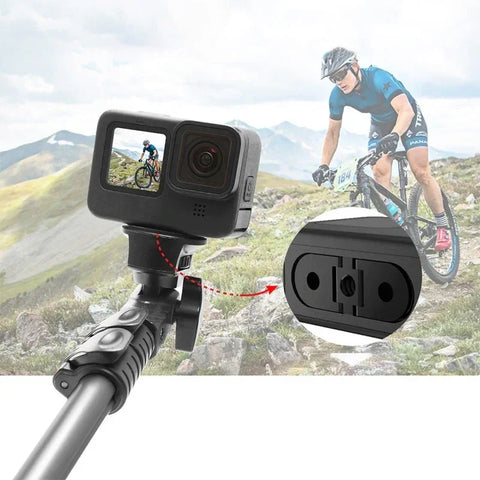 Adapter Folding Fingers / 1/4" gänga till GoPro Hero12/11/10/9/8 Black/MAX - Aluminium