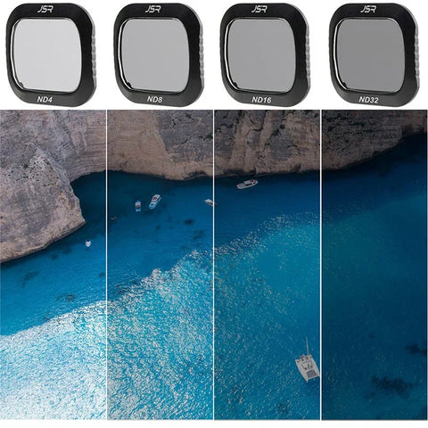 JSR Filter 4-pack - ND4 + ND8 + ND16 + ND32 till DJI Mavic 2 Pro - Kit