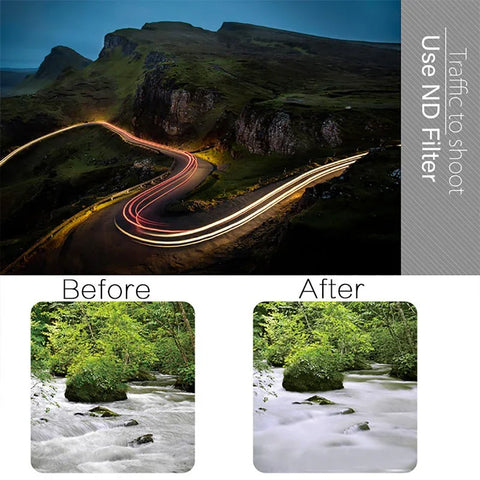 JSR Filter 4-pack - ND4 + ND8 + ND16 + ND32 till DJI Mavic 2 Pro - Kit