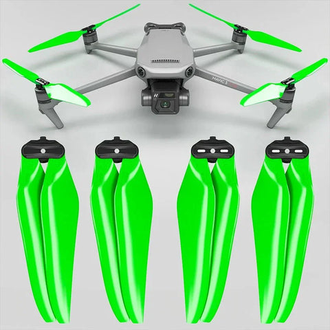 Master Airscrew - DJI Mavic 3 Stealth Upgrade Propellers - Propeller till DJI Mavic 3 - Grön - Kit 4-Pack - Action King