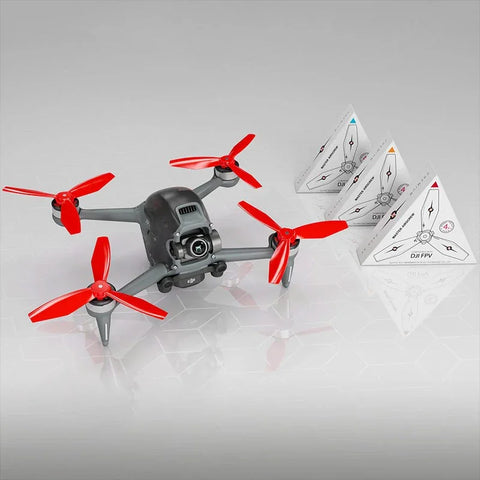 Master Airscrew - Ludicrous Upgrade Propeller till DJI FPV - Röd - Kit 4-Pack