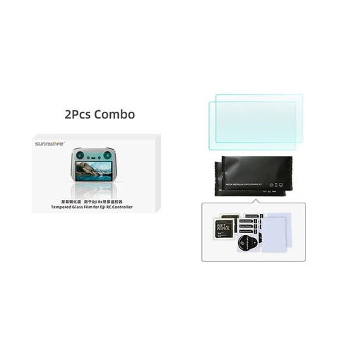 Skärmskydd för DJI RC / RC 2 Fjärrkontroll - 2-Pack - Kit - Action King