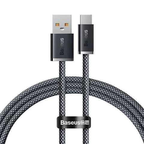 Baseus Dynamic Fast Charging USB-A - USB-C kabel, 100W, 20v/5A, 1m - Svart - Action King
