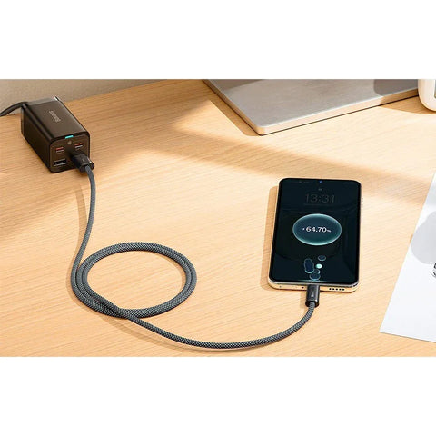 Baseus Dynamic Fast Charging USB-A - USB-C kabel, 100W, 20v/5A, 1m - Svart - Action King