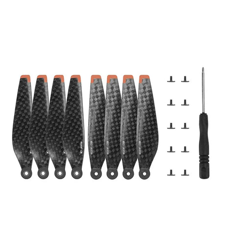 Propeller till DJI Mini 4 Pro / Mini 3 Pro - ersätter 6030F - Low Noise - Svart - 4-Pack - Kolfiber